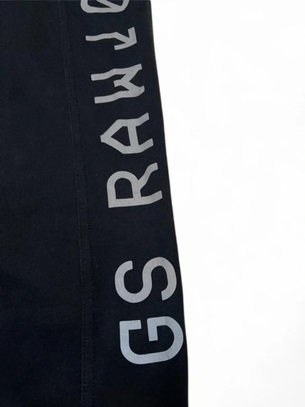 G-Star Raw ‘Moto Mixed Mesh SW Pant’ Black Joggers Men’s Size L Graphic Print